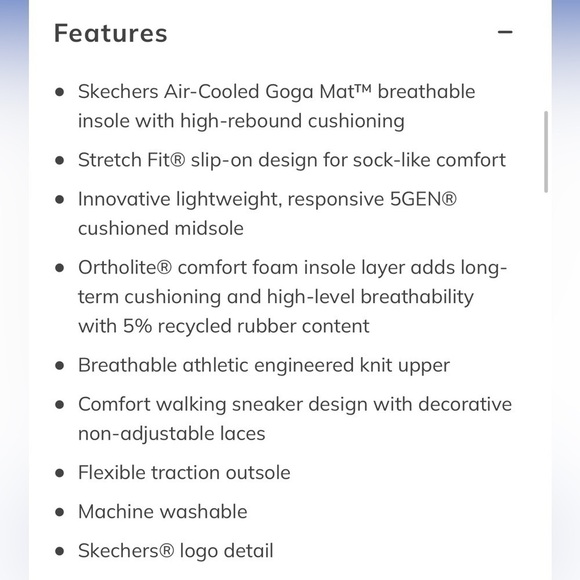 SKECHERS GOwalk Joy Sneakers - Fresh View - Picture 6 of 6